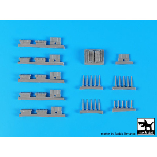 Black Dog T72120 1/72 Tiger I ammo crate