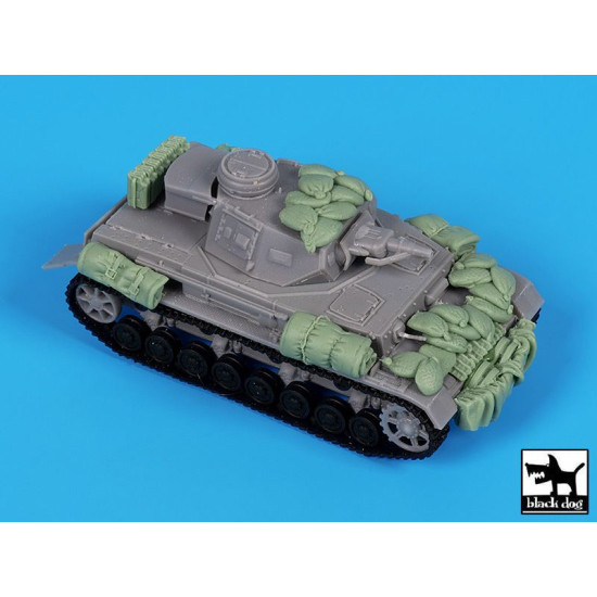 Black Dog T72123 1/72 Pz.Kpfw IV accessories set for Dragon