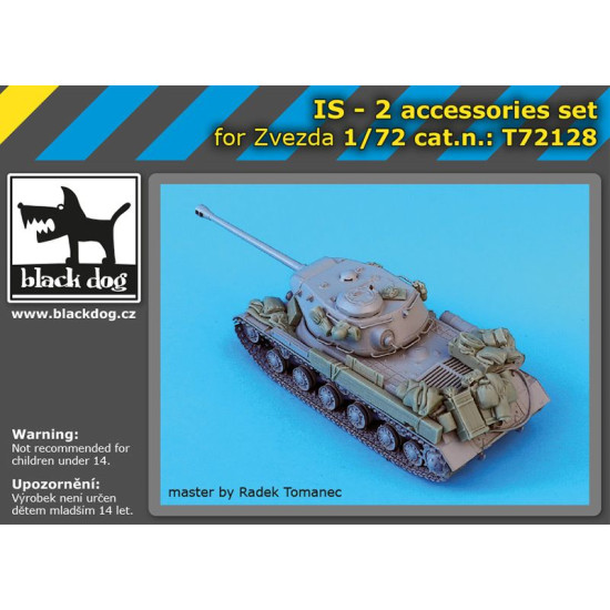 Black Dog T72128 1/72 IS-2 accessories set