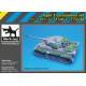 Black Dog T72130 1/72 Tiger I accesssories set for Dragon