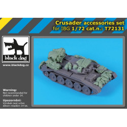 Black Dog T72131 1/72 Crusader accessories set for IBG Models