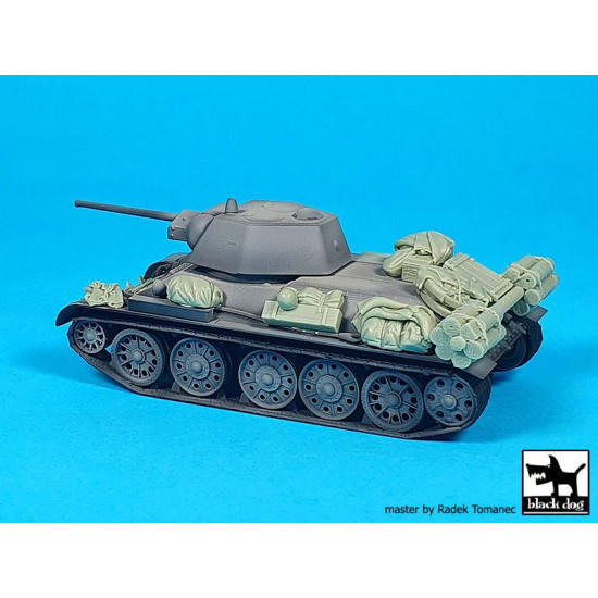 Black Dog T72140 1/72 T 34/76 accesories set for Zvezda