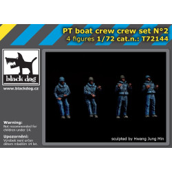 Black Dog T72144 1/72 PT boat crew set #2