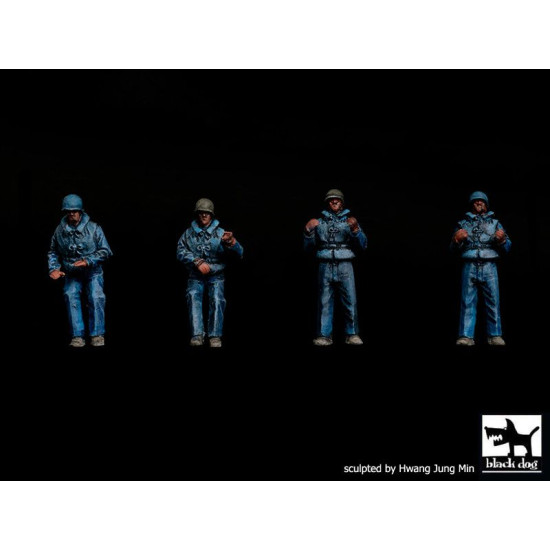 Black Dog T72144 1/72 PT boat crew set #2