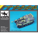 Black Dog T72145 1/72 Ferdinand Sd. Kfz. 184 accessories set for Zvezda