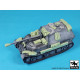 Black Dog T72145 1/72 Ferdinand Sd. Kfz. 184 accessories set for Zvezda