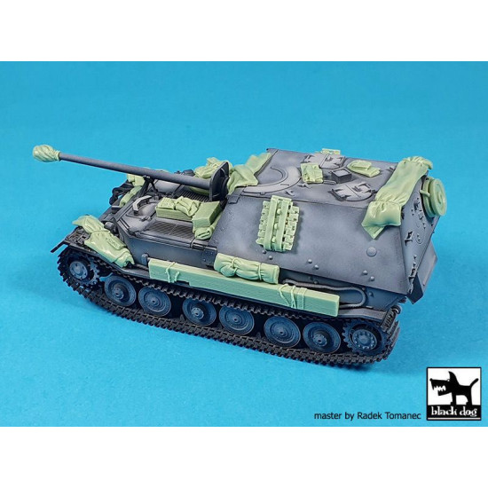 Black Dog T72145 1/72 Ferdinand Sd. Kfz. 184 accessories set for Zvezda