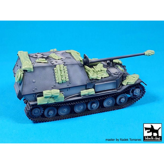 Black Dog T72145 1/72 Ferdinand Sd. Kfz. 184 accessories set for Zvezda