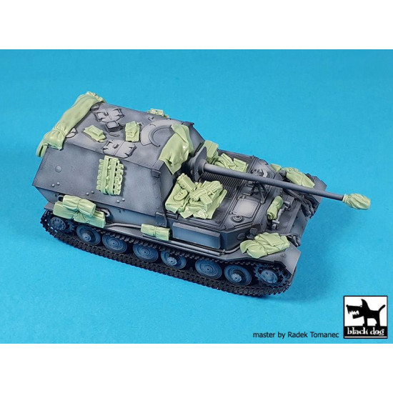 Black Dog T72145 1/72 Ferdinand Sd. Kfz. 184 accessories set for Zvezda