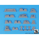 Black Dog T72145 1/72 Ferdinand Sd. Kfz. 184 accessories set for Zvezda