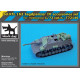 Black Dog T72146 1/72 Sd.Kfz 162 Jagdpanzer IV accessories set for Hasegawa