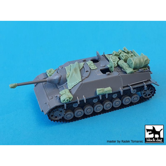 Black Dog T72146 1/72 Sd.Kfz 162 Jagdpanzer IV accessories set for Hasegawa