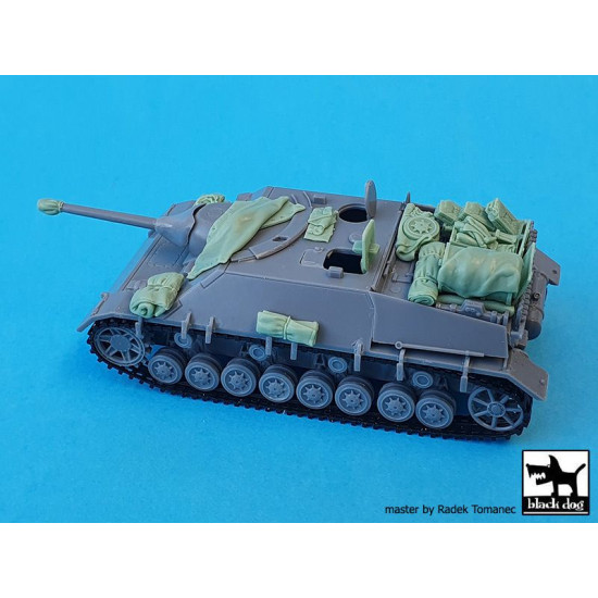 Black Dog T72146 1/72 Sd.Kfz 162 Jagdpanzer IV accessories set for Hasegawa