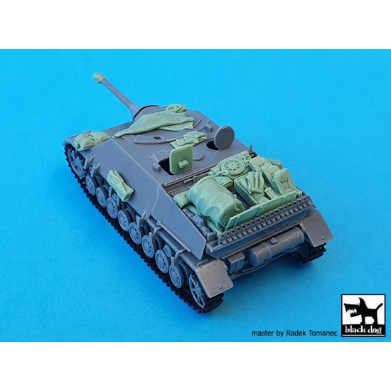 Black Dog T72146 1/72 Sd.Kfz 162 Jagdpanzer IV accessories set for Hasegawa