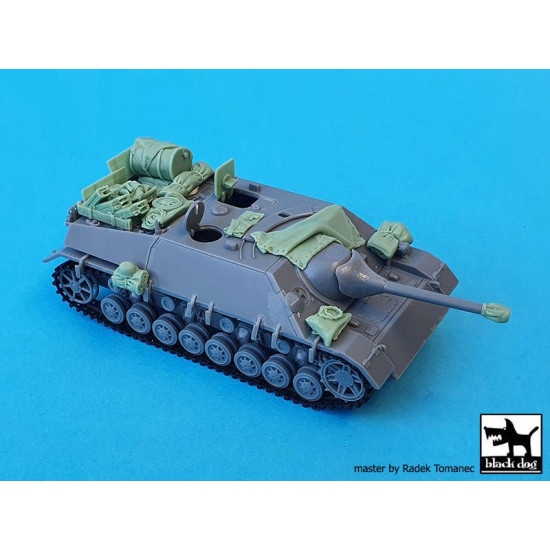 Black Dog T72146 1/72 Sd.Kfz 162 Jagdpanzer IV accessories set for Hasegawa