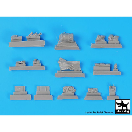 Black Dog T72146 1/72 Sd.Kfz 162 Jagdpanzer IV accessories set for Hasegawa