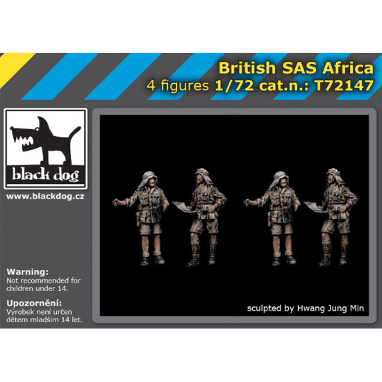 Black Dog T72147 1/72 British SAS Africa