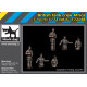 Black Dog T72148 1/72 British tank crew Africa