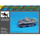 Black Dog T72150 1/72 Pz.Kpfw V Pantther Ausf G accessories set for Hasegawa