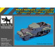 Black Dog T72151 1/72 M4A1 Halftrack accessories for Hasegawa