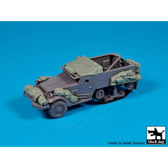 Black Dog T72151 1/72 M4A1 Halftrack accessories for Hasegawa