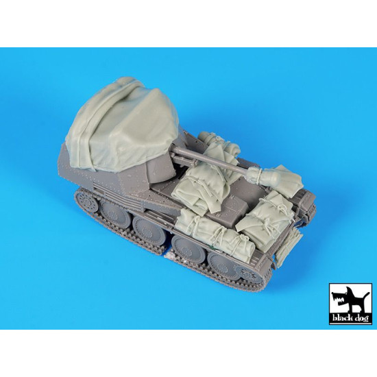 Black Dog T72153 1/72 Sd.Kfz 138 Marder III accessories set for Revell