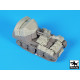 Black Dog T72153 1/72 Sd.Kfz 138 Marder III accessories set for Revell