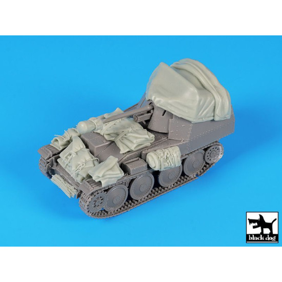 Black Dog T72153 1/72 Sd.Kfz 138 Marder III accessories set for Revell