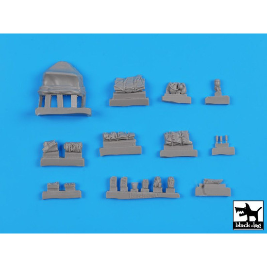 Black Dog T72153 1/72 Sd.Kfz 138 Marder III accessories set for Revell
