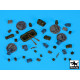 Black Dog T72155 1/72 PT boat accessories set