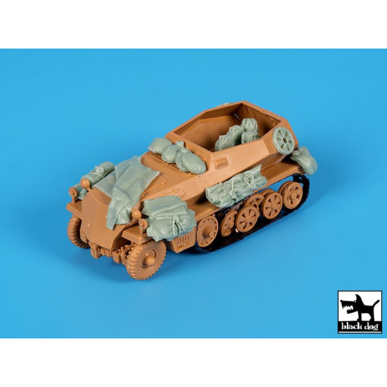 Black Dog T72157 1/72 Sd.Kfz 250/3 accessories set for Italeri