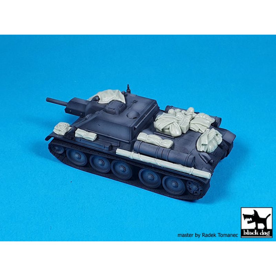 Black Dog T72158 1/72 SU-122 accessories set for Zvezda