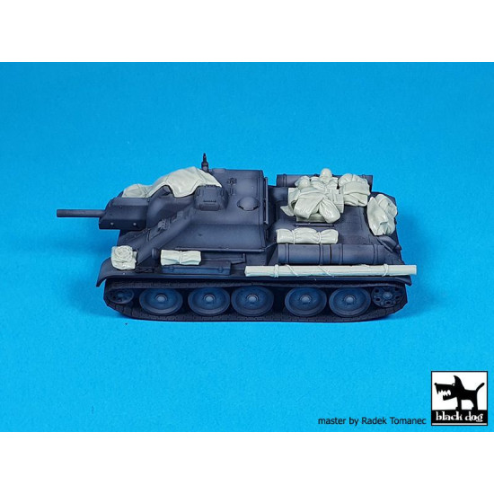 Black Dog T72158 1/72 SU-122 accessories set for Zvezda