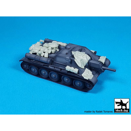 Black Dog T72158 1/72 SU-122 accessories set for Zvezda