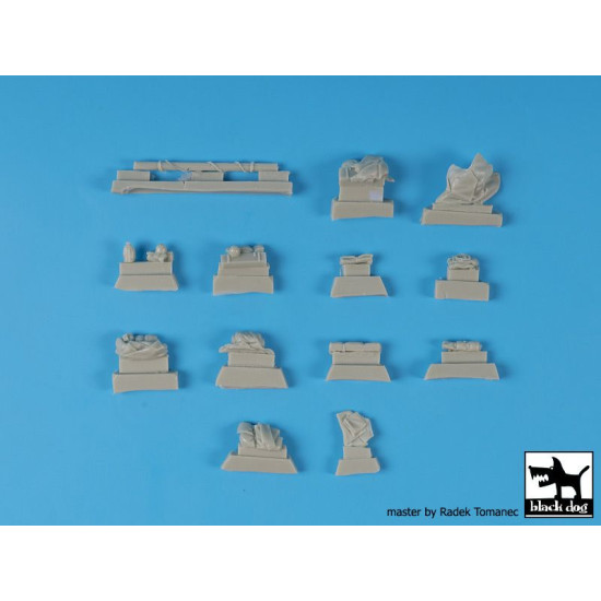 Black Dog T72158 1/72 SU-122 accessories set for Zvezda