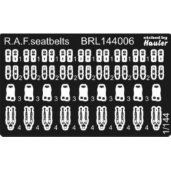 Brengun BRL144006 1/144 UK seat belts PE seat belts for aircrafts