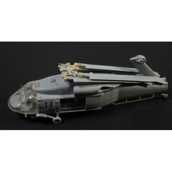 Brengun BRL144029 1/144 Blackhawk HH-60, MH-60, UH-60 PE set for Dragon kit Brengun BRL144029 1/144 Blackhawk HH-60, MH-60, UH-60 PE set for Dragon kit