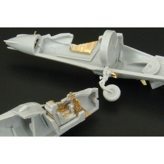Brengun BRL144034 1/144 Bae Harrier GR 7 PE parts for REVELL kit