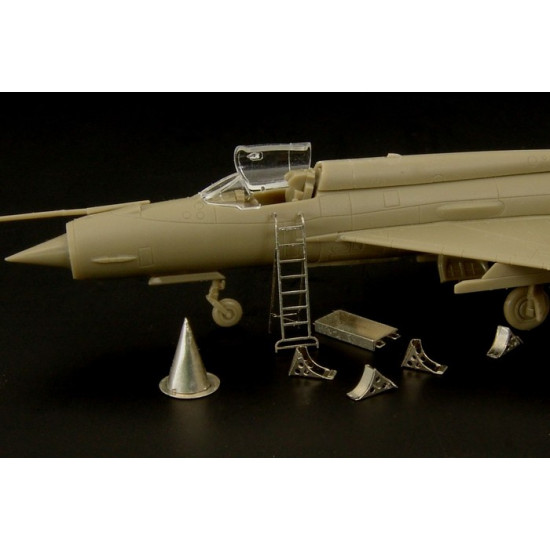 Brengun BRL144036 1/144 MIG-21 maintenance accessories PE parts for EDUARD kit