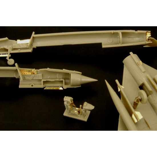 Brengun BRL144040 1/144 Mig-21 MF-MFN (Eduard 4425-7106) PE parts for EDUARD kit