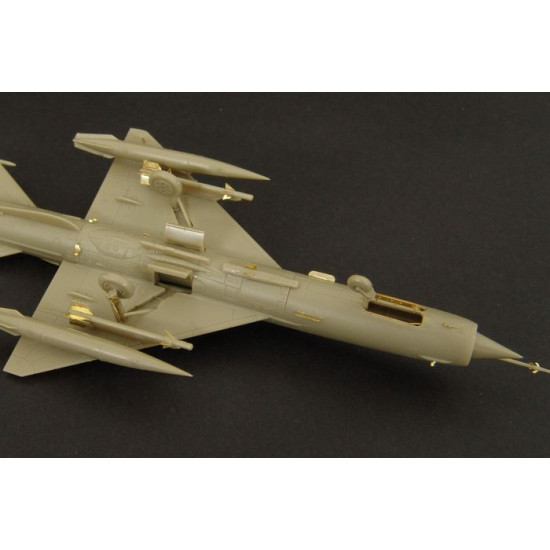 Brengun BRL144042 1/144 Mig-21 SMT (Eduard) PE parts for EDUARD kit
