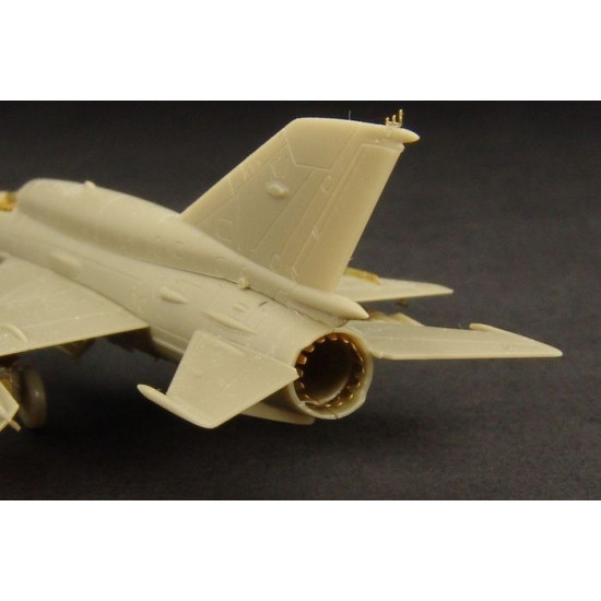 Brengun BRL144042 1/144 Mig-21 SMT (Eduard) PE parts for EDUARD kit
