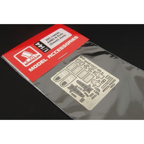 Brengun BRL144045 1/144 A6M2-N Rufe (Sweet) 2sets PE parts for Sweet kit