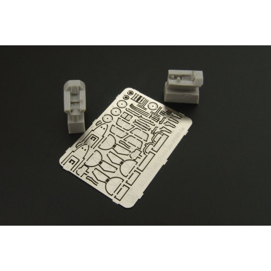 Brengun BRL144053 1/144 Me 262A Schwalbe PE parts for Eduard 2pcs with resin