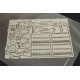 Brengun BRL144054 1/144 Fw190D Dora detail set PE parts for Platz kit 2pcs Brengun BRL144054 1/144 Fw190D Dora detail set PE parts for Platz kit 2pcs