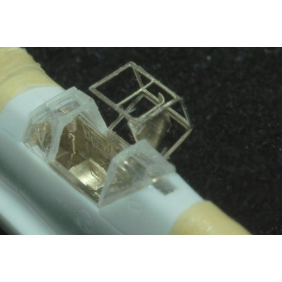 Brengun BRL144062 1/144 Bf 109 F detail set 2pcs PE parts for SWEET kit