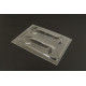 Brengun BRL144069 1/144 Me-262B Canopy Vacu canopy for EDUARD kit