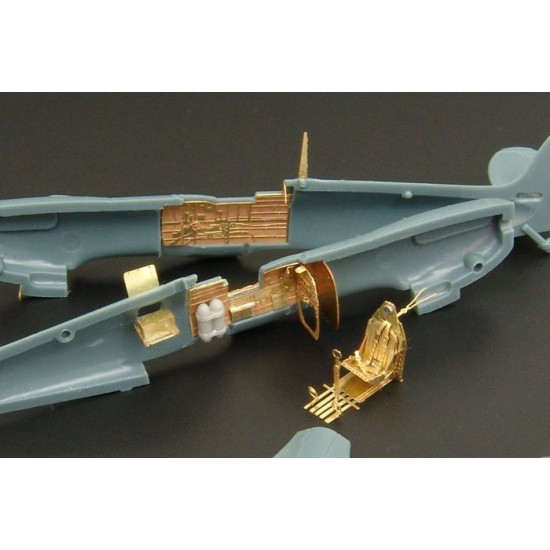 Brengun BRL144070 1/144 Spitfire Mk IX (Eduard) PE parts for EDUARD kit