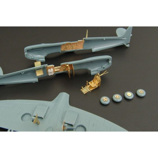 Brengun BRL144070 1/144 Spitfire Mk IX (Eduard) PE parts for EDUARD kit