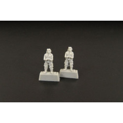 Brengun BRL144080 1/144 Japanese pilot WWII resin figurine 2pcs